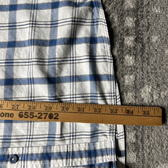 Marithe Francois Girbaud Long Sleeve Button Up Shirt Mens XXXL 3XL Blue Y2K 90s - Picture 8 of 13